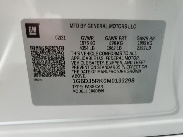2021 CADILLAC CT4 LUXURY - 1G6DJ5RK0M0133298