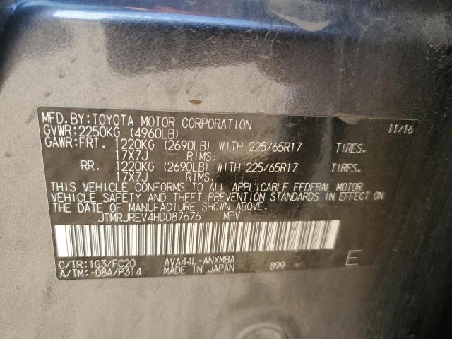 2017 TOYOTA RAV4 HV LE - JTMRJREV4HD087676
