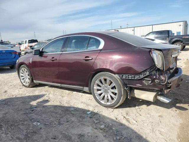 LINCOLN MKS 2011 burgundy  gas 1LNHL9FT6BG607543 photo #3