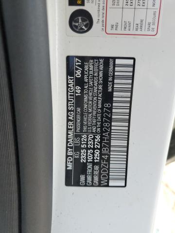 2017 MERCEDES-BENZ E 300 - WDDZF4JB7HA287278