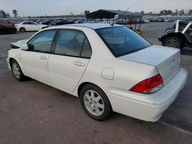 MITSUBISHI LANCER LS 2002 white sedan 4d gas JA3AJ36E02U064779 photo #3