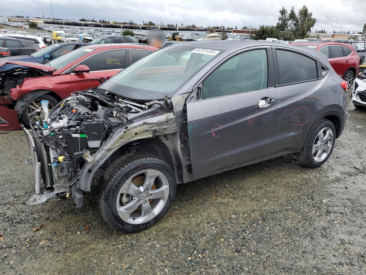 Lot #3028611920 2021 HONDA HR-V LX