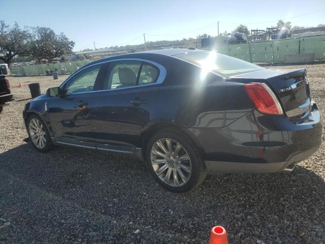 LINCOLN MKS 2009 blue sedan 4d gas 1LNHM93R69G616484 photo #3