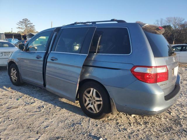 HONDA ODYSSEY EX 2006 blue  gas 5FNRL38406B005328 photo #3