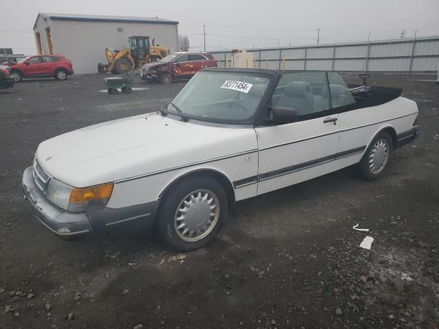 SAAB 900 S 1992 white  gas YS3AK76E3N7007347 photo #1