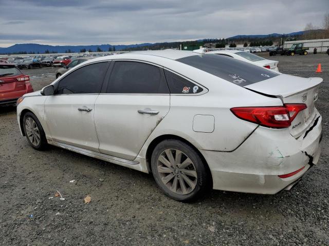 HYUNDAI SONATA SPO 2017 white  gas 5NPE34AF4HH582500 photo #3