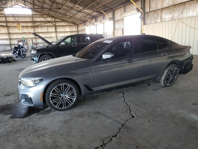 BMW 530E 2019 gray  hybrid engine WBAJA9C56KB389597 photo #1