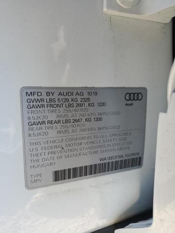 VIN WA1EECF36L1029506 2020 AUDI Q3 no.13