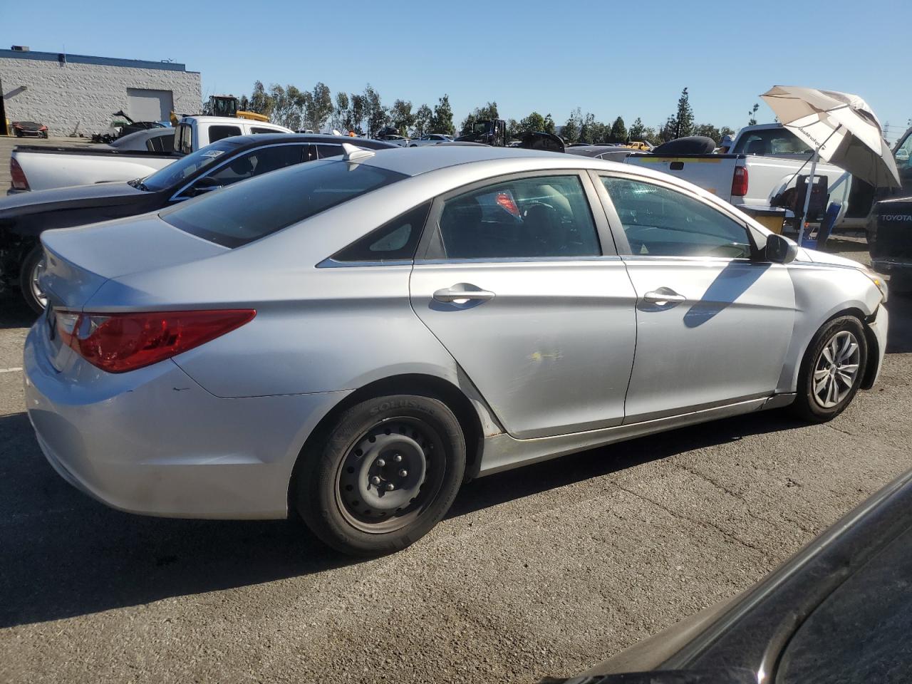 Lot #3034349098 2011 HYUNDAI SONATA GLS