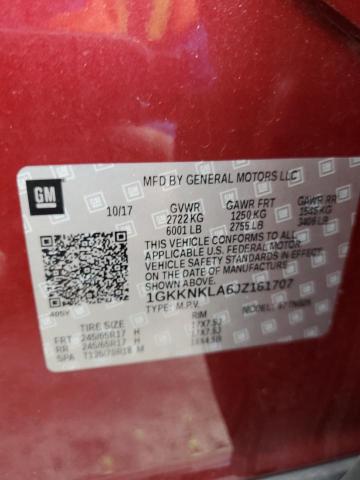 2018 GMC ACADIA SLE - 1GKKNKLA6JZ161707