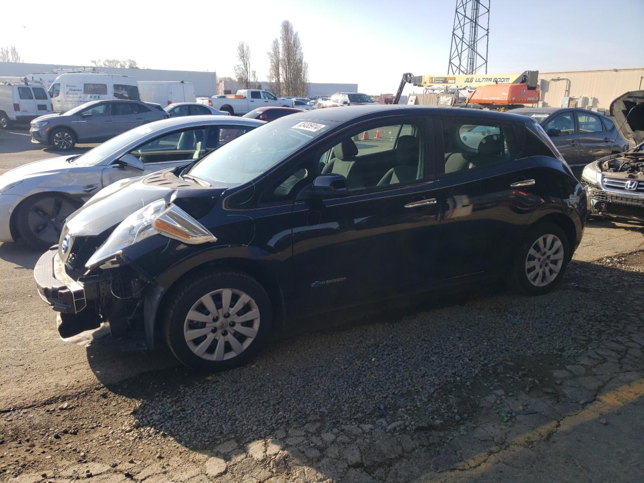 Lot #3030386497 2016 NISSAN LEAF S