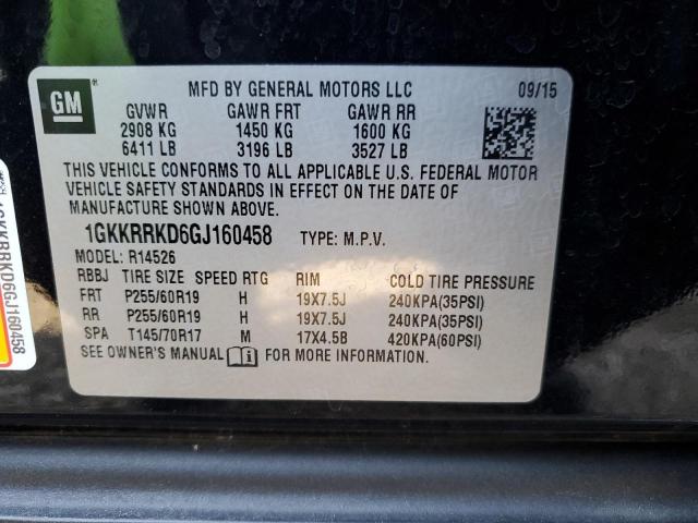 2016 GMC ACADIA SLT - 1GKKRRKD6GJ160458