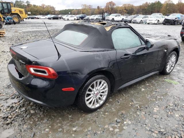 FIAT 124 SPIDER 2018 black  gas JC1NFAEK4J0139793 photo #4