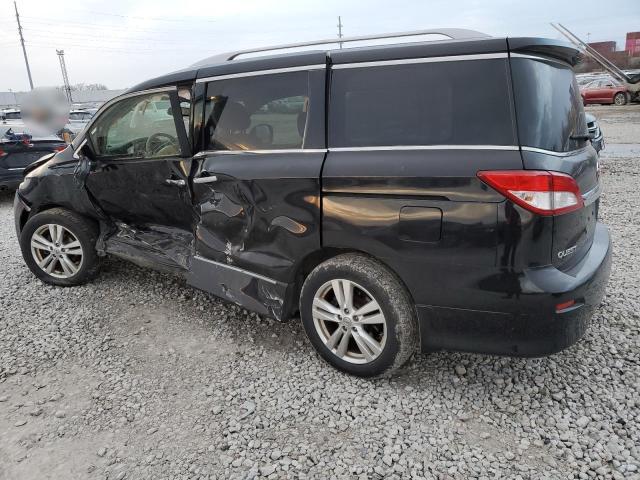 NISSAN QUEST S 2012 black  gas JN8AE2KP8C9045168 photo #3