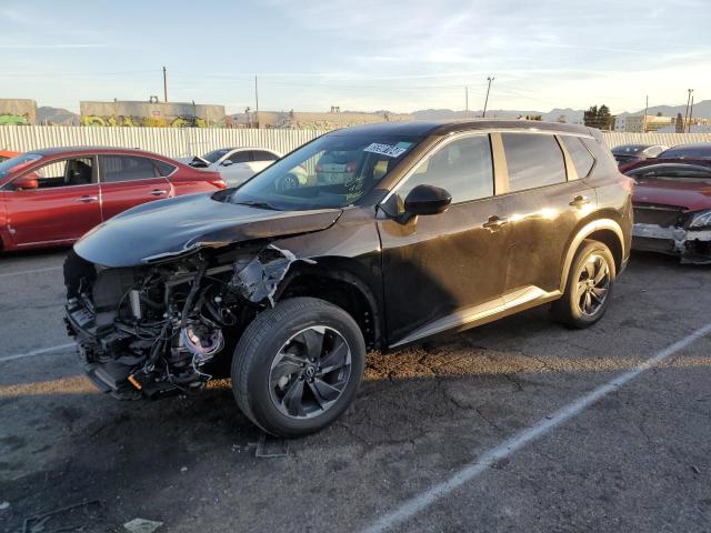 NISSAN ROGUE SV 2024 black  gas 5N1BT3BA4RC733022 photo #1