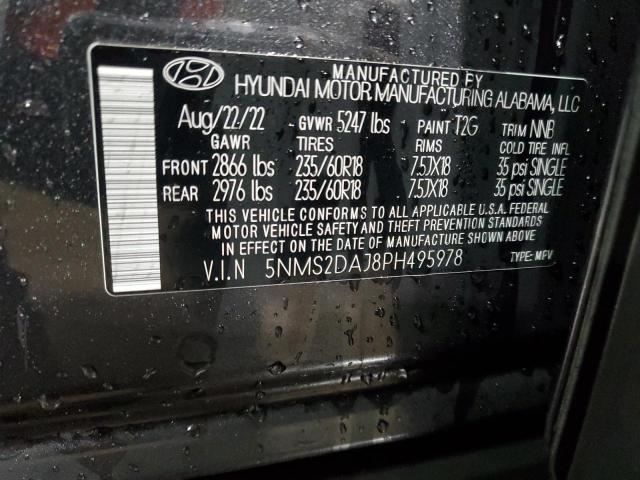 2023 HYUNDAI SANTA FE S - 5NMS2DAJ8PH495978