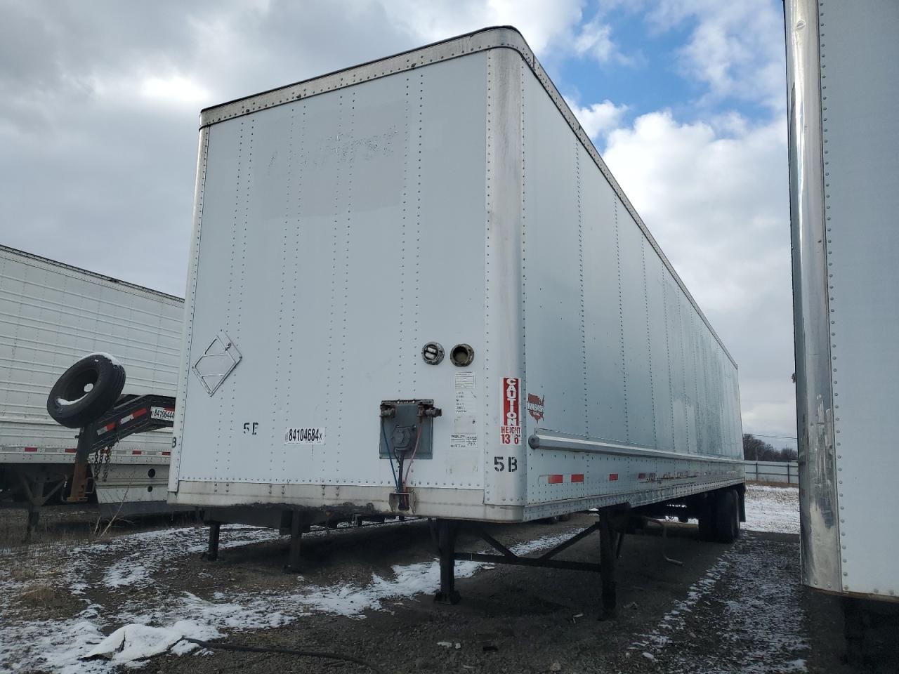 Lot #3033175189 2005 WABASH 53 TRAILER