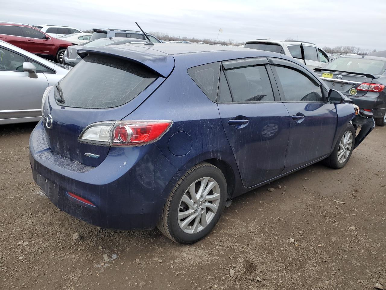 Lot #3033251853 2012 MAZDA 3 I