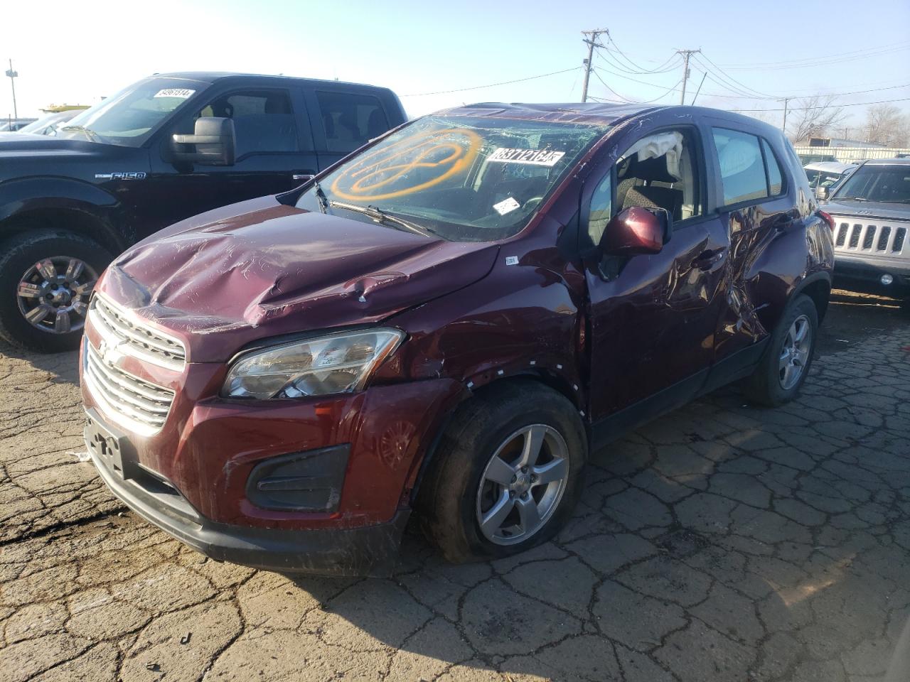 Lot #3030271129 2016 CHEVROLET TRAX LS