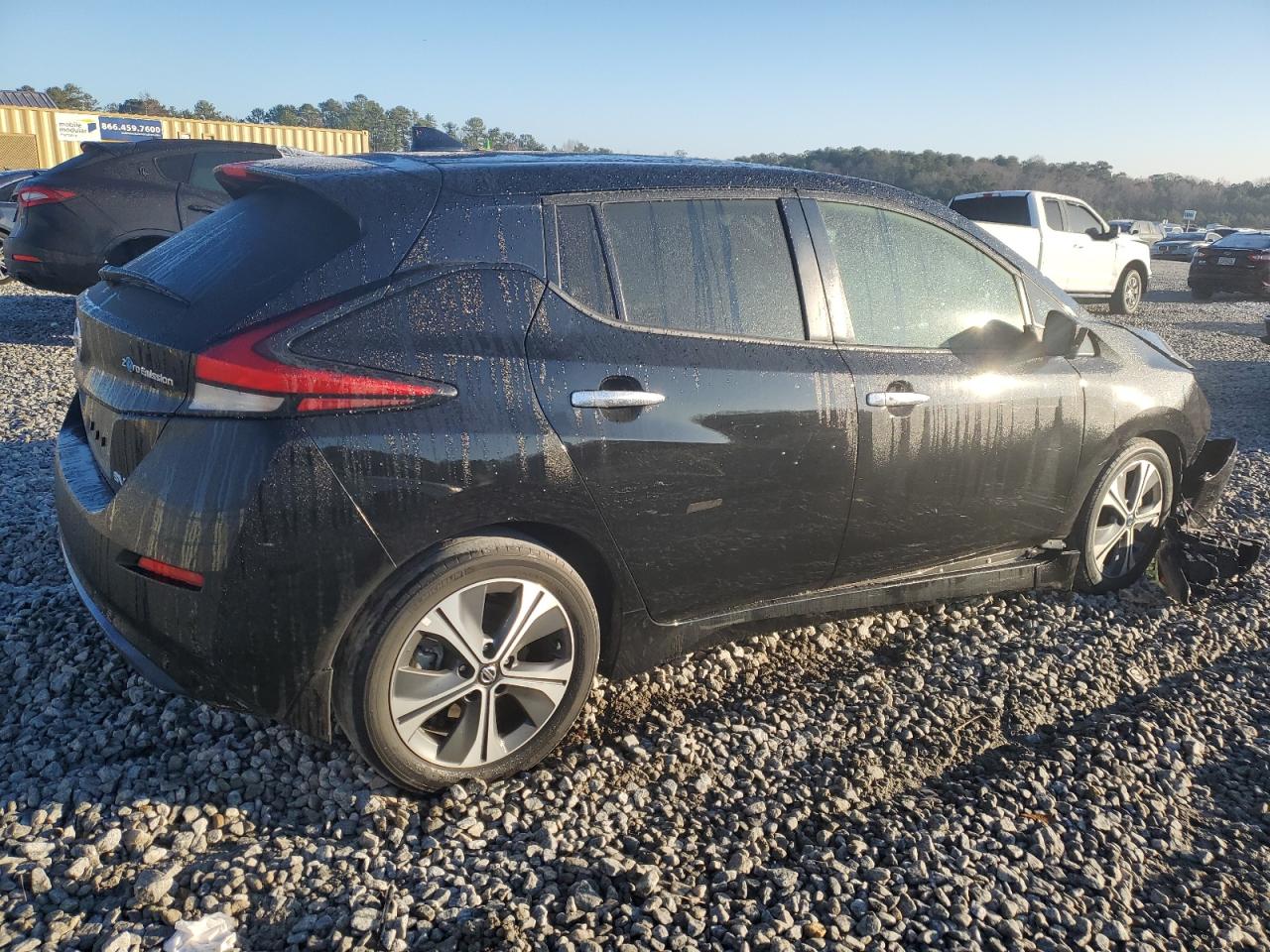 Lot #3030517507 2021 NISSAN LEAF SV