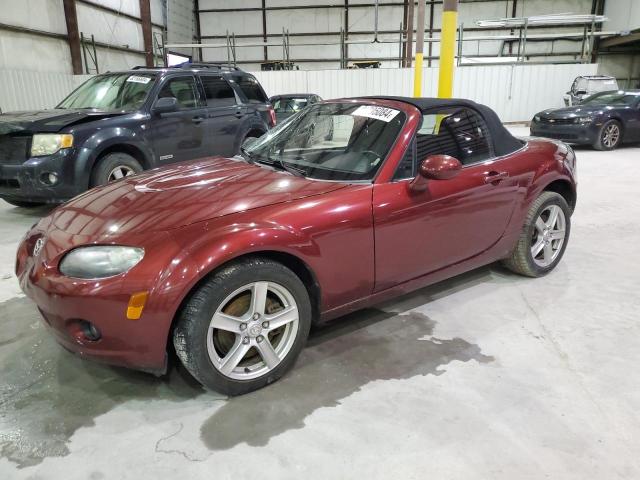 MAZDA MX-5 MIATA 2006 maroon  gas JM1NC25F460117739 photo #1