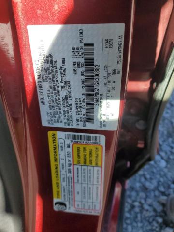 2016 FORD FUSION S - 3FA6P0G71GR300882