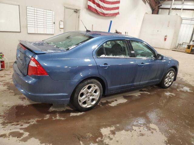 FORD FUSION SE 2010 blue  gas 3FAHP0HA2AR186692 photo #4