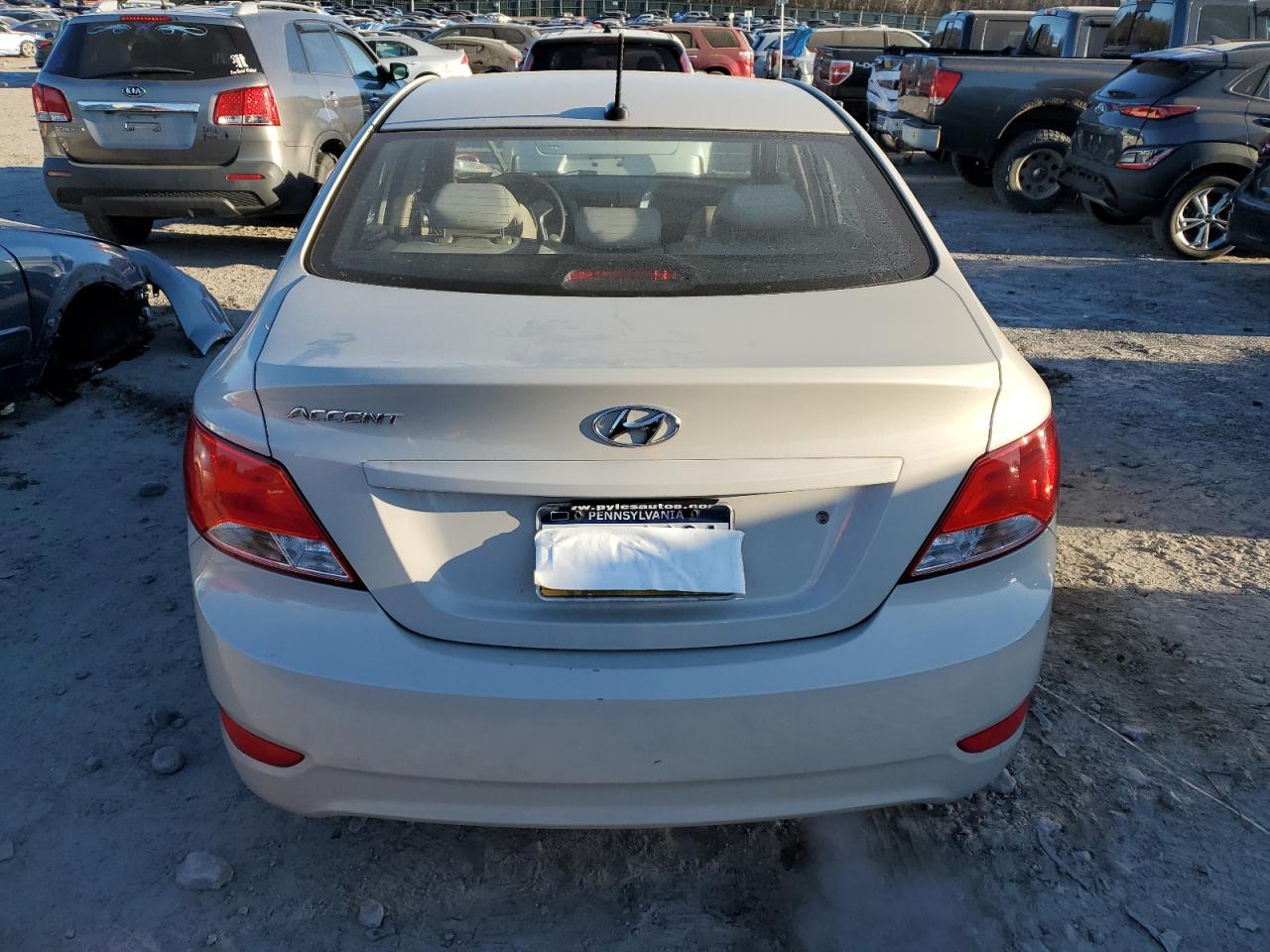 Lot #3033337850 2016 HYUNDAI ACCENT SE