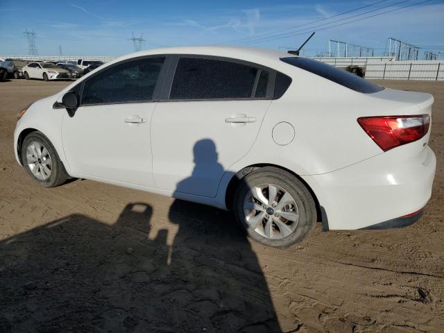 KIA RIO EX 2017 white  gas KNADN4A33H6025824 photo #3