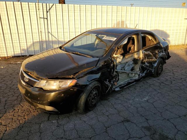 KIA FORTE EX 2013 black  gas KNAFU4A22D5671696 photo #1