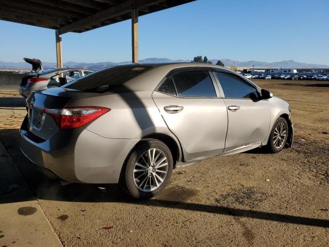 TOYOTA COROLLA L 2015 brown  gas 5YFBURHE5FP193357 photo #4