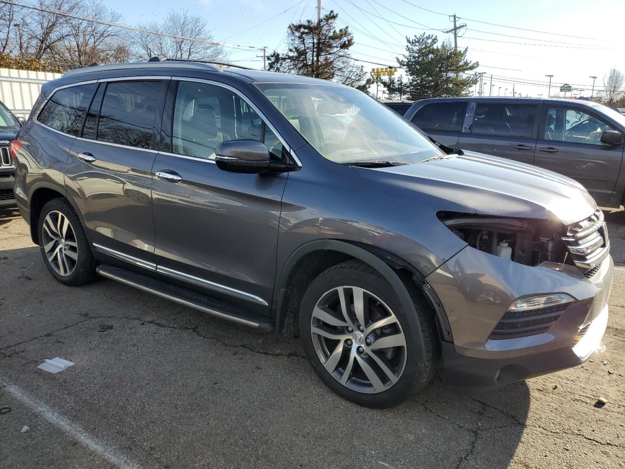 Lot #3029466731 2017 HONDA PILOT ELIT