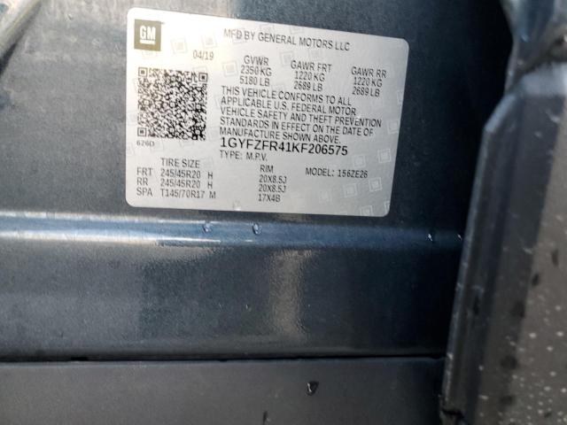 2019 CADILLAC XT4 SPORT - 1GYFZFR41KF206575