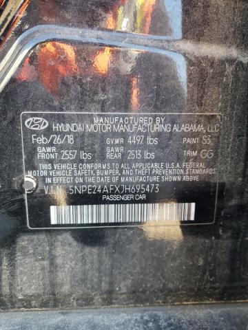 2018 HYUNDAI SONATA SE - 5NPE24AFXJH695473