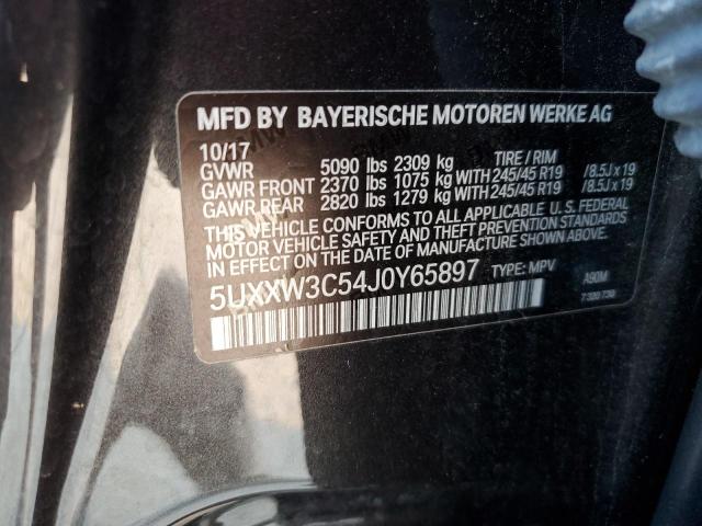 VIN 5UXXW3C54J0Y65897 2018 BMW X4 no.13