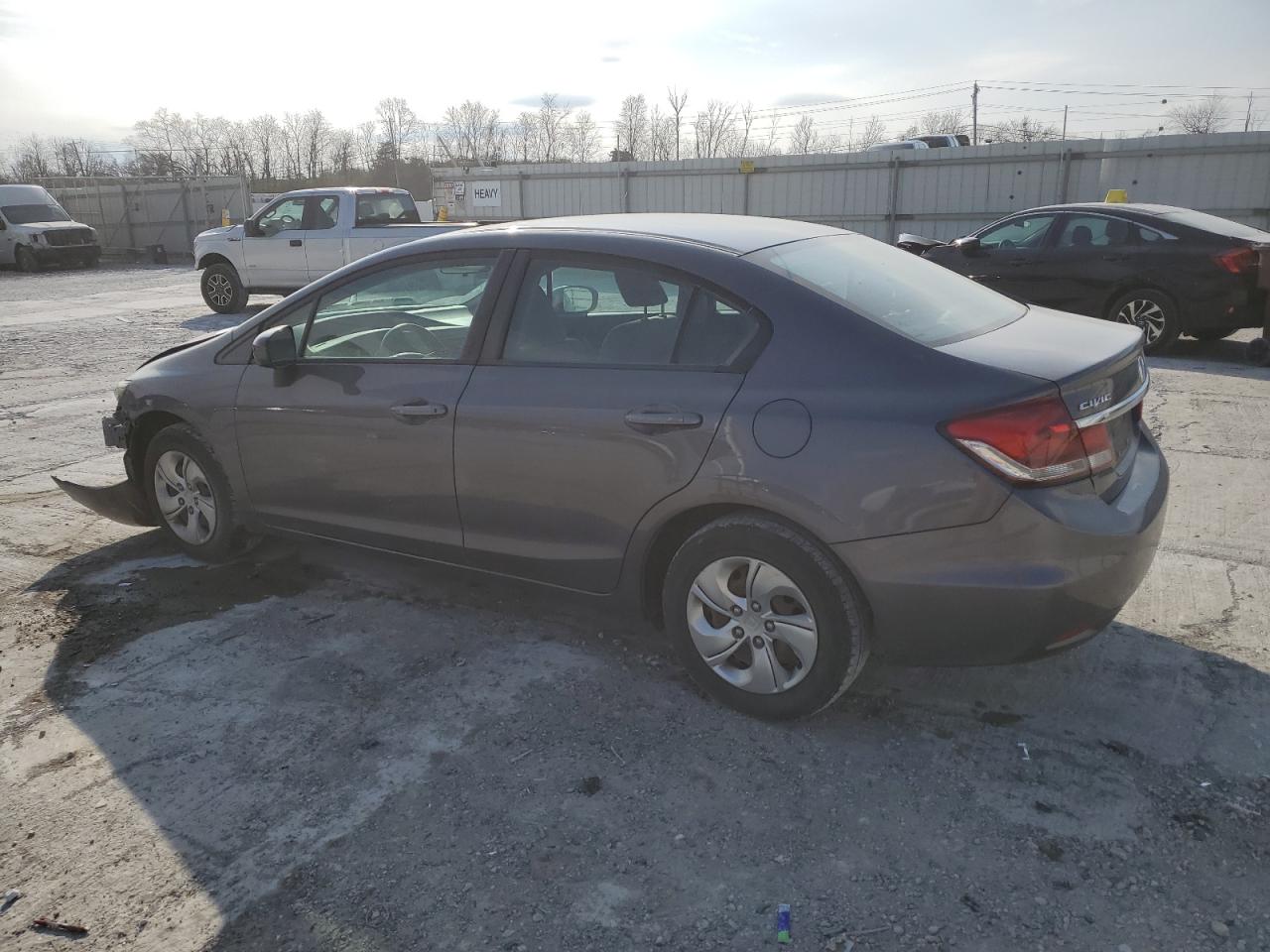 Lot #3024925374 2015 HONDA CIVIC LX