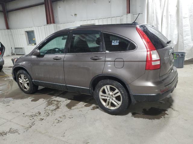 HONDA CR-V EXL 2010 gray  gas 5J6RE4H7XAL067927 photo #3