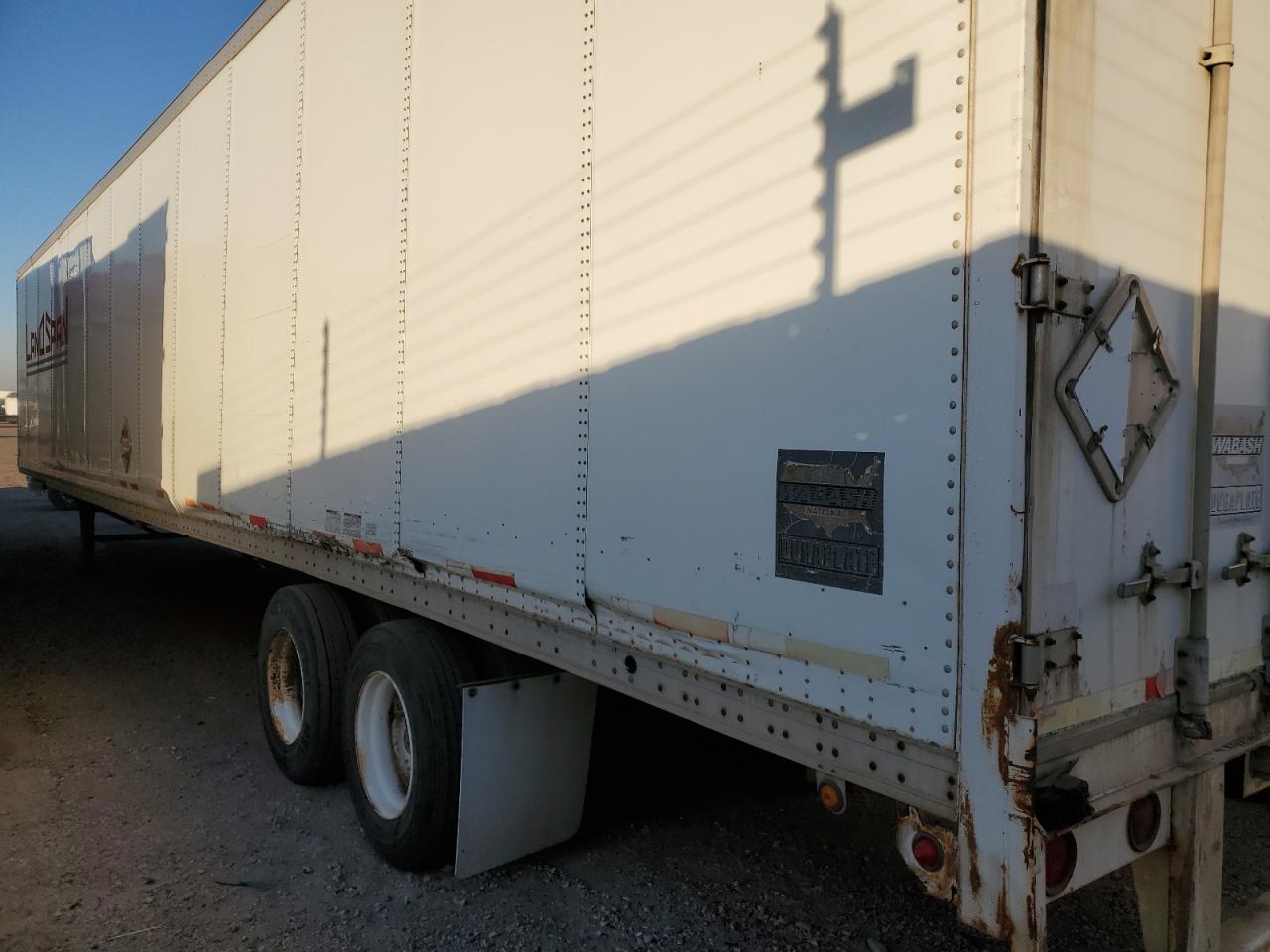 Lot #3048504878 2000 WABASH TRAILER