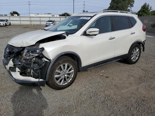 NISSAN ROGUE S 2017 white  gas JN8AT2MT1HW130149 photo #1