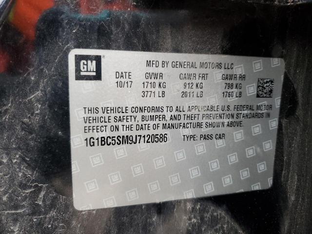 2018 CHEVROLET CRUZE LS - 1G1BC5SM9J7120586