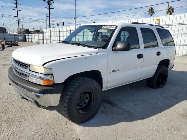 CHEVROLET TAHOE 2003 white  flexible fuel 1GNEK13Z93J275579 photo #1