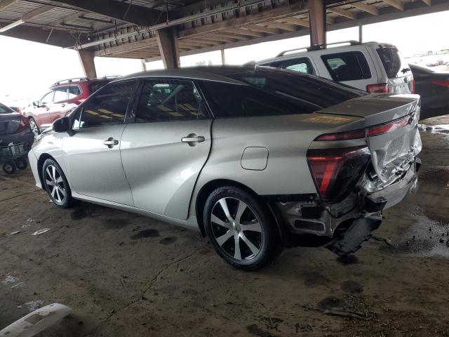 TOYOTA MIRAI 2017 silver sedan 4d hydrogen fuel cell JTDBVRBD2HA002580 photo #3