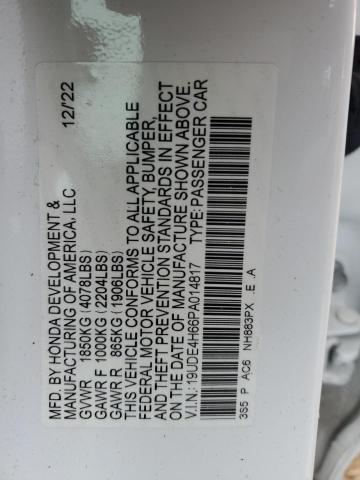 2023 ACURA INTEGRA A- - 19UDE4H66PA014817