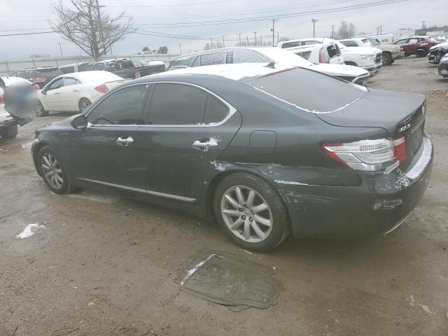 LEXUS LS 460 2007 gray  gas JTHBL46F875030166 photo #3