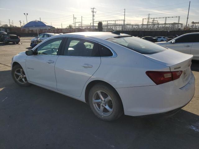 CHEVROLET MALIBU LS 2017 white sedan 4d gas 1G1ZB5ST6HF208181 photo #3