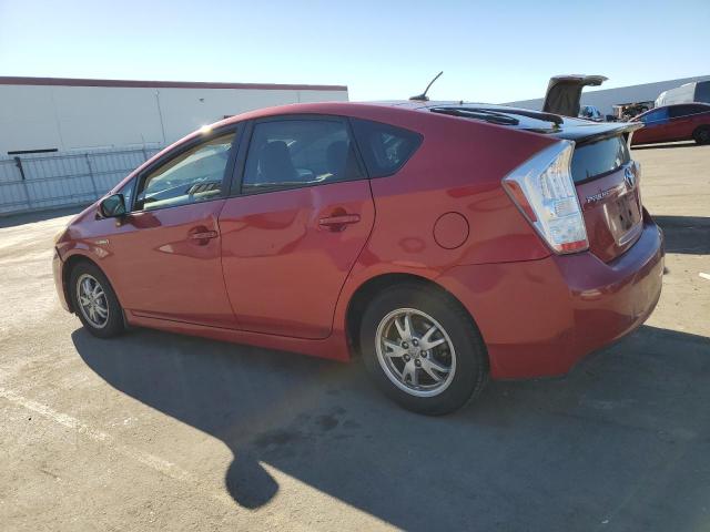 TOYOTA PRIUS 2011 red  hybrid engine JTDKN3DU8B1476180 photo #3