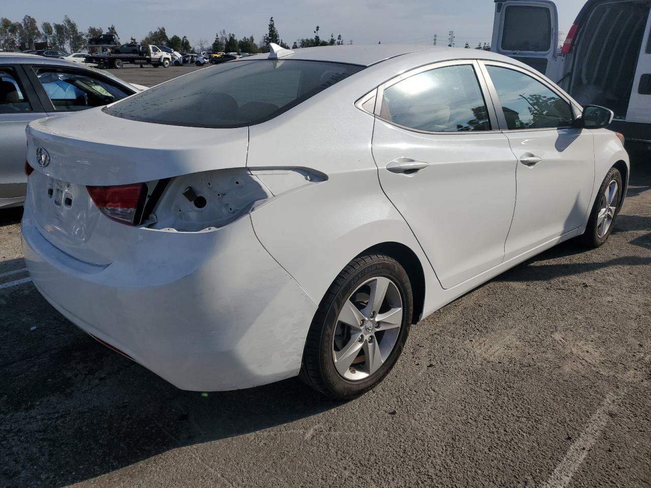 Lot #3029419697 2011 HYUNDAI ELANTRA GL