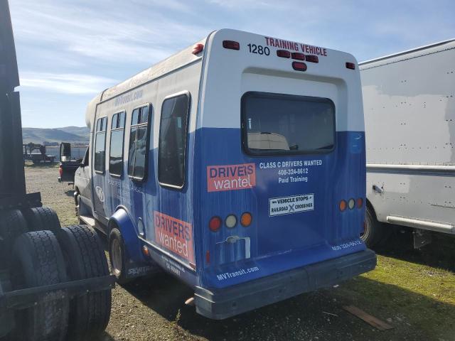 FORD ECONOLINE 2009 white cutaway gas 1FDEE35S49DA06503 photo #3