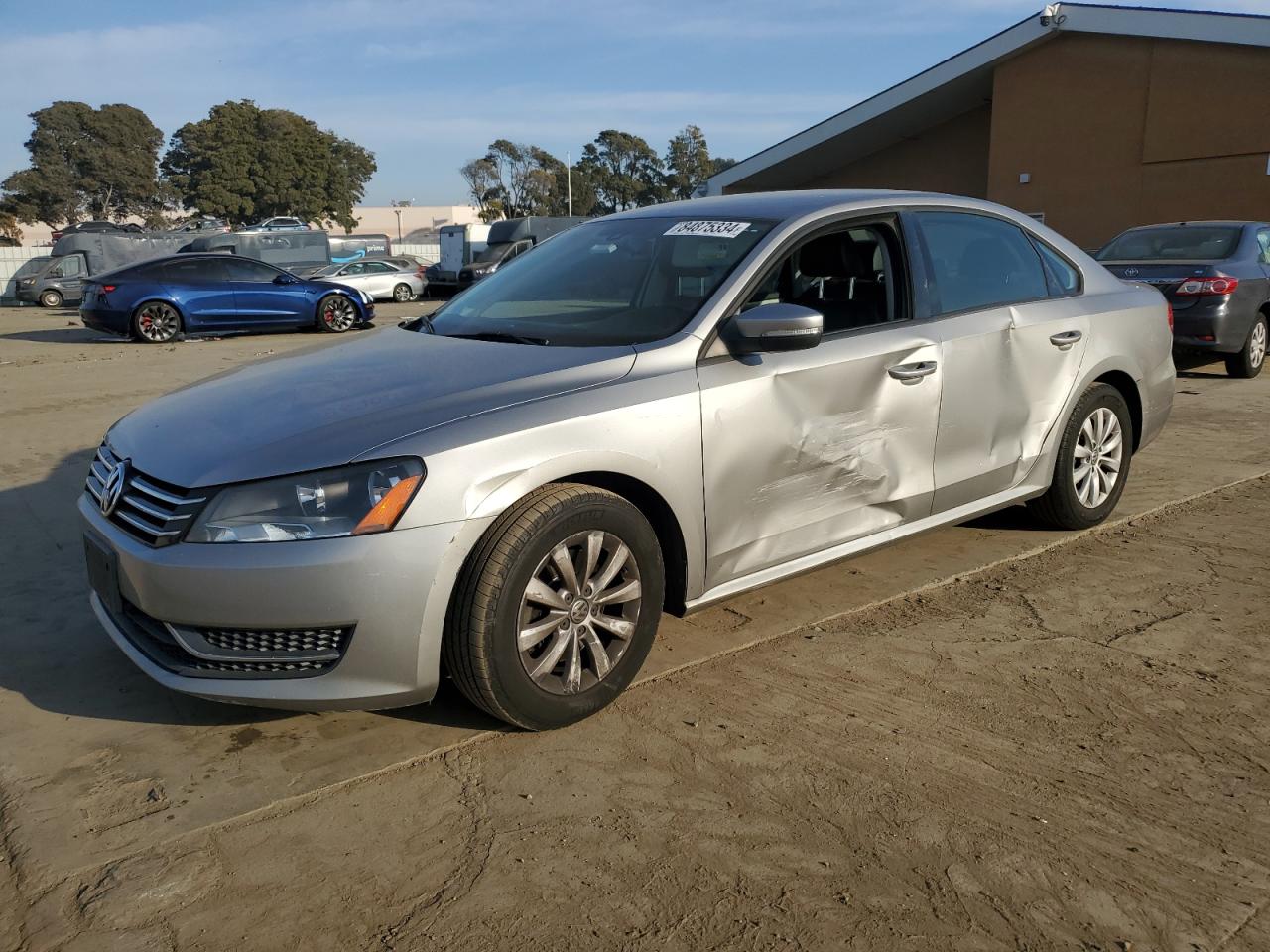 Lot #3049472632 2014 VOLKSWAGEN PASSAT S