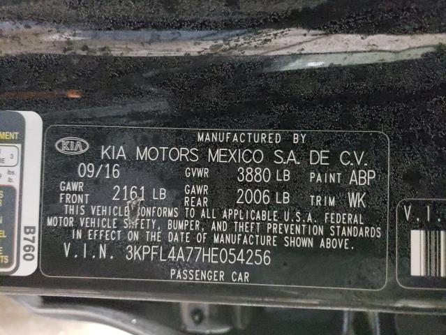 2017 KIA FORTE LX - 3KPFL4A77HE054256